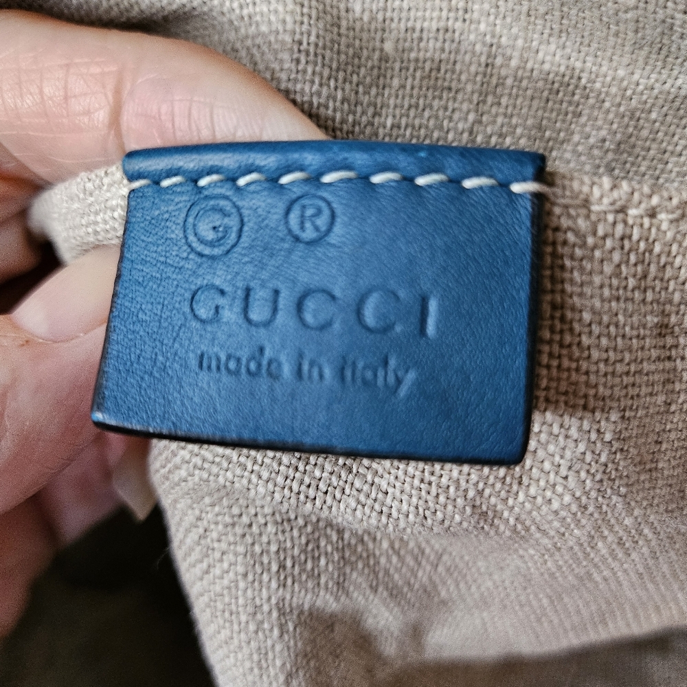 Authentic Gucci Mini Microguccissima Two-Way Bag … - image 6